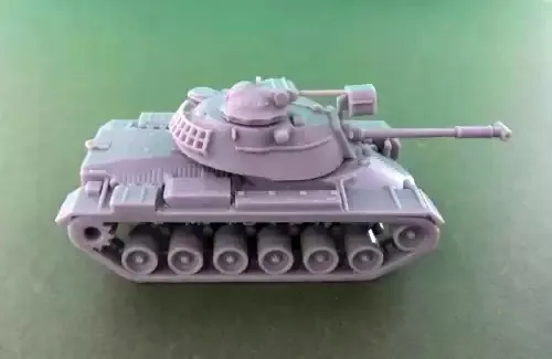 New M48A1 tank from Butler's Printed Models