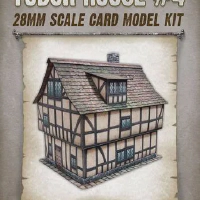 New printable tudor house from Dave Graffam Models