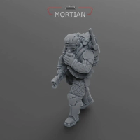 Mortian sci-fi Trooper miniature