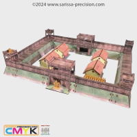 Pre-painted 15mm terrain from Sarissa Precision