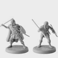 28mm Greek Peltasts