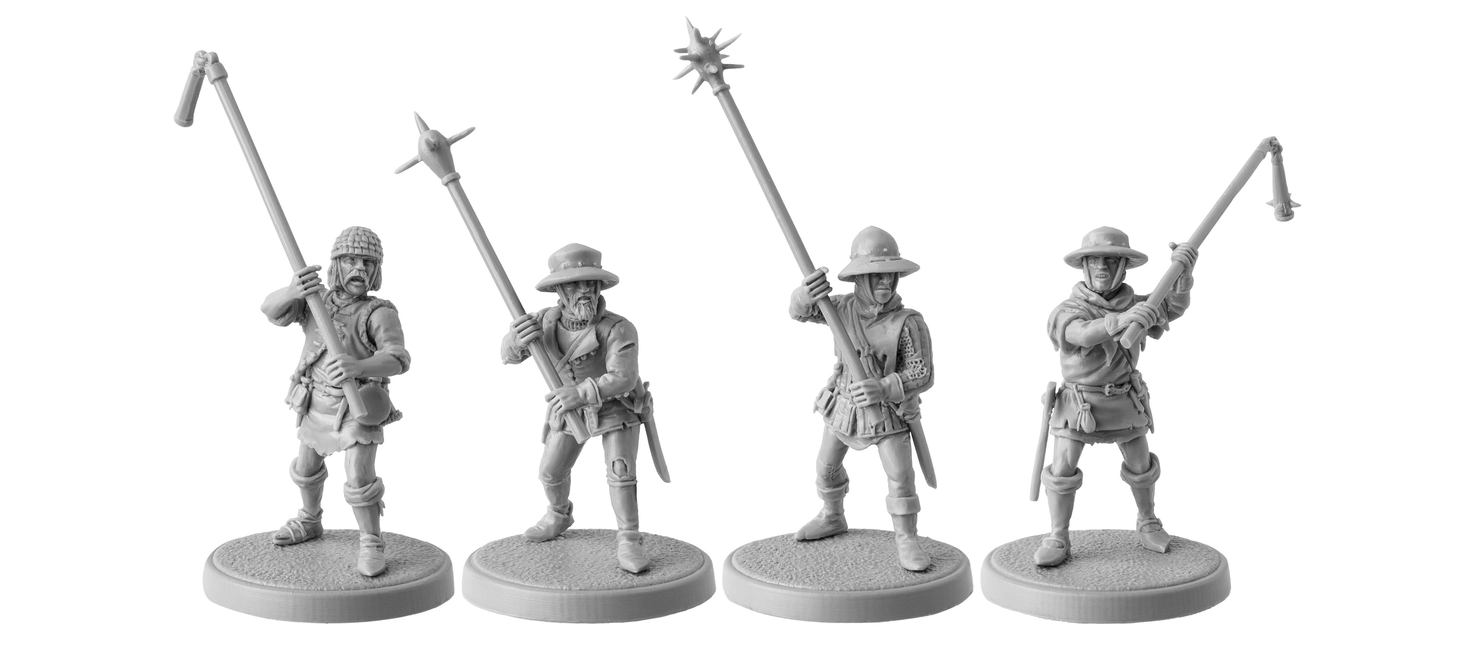 V&V Miniatures - Resin 28mm Hussite miniatures